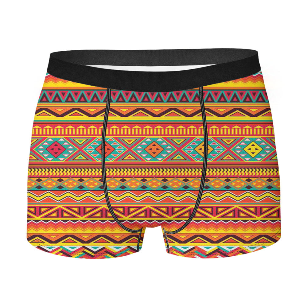 Pattern Indonesia Men'S Boxer Briefs