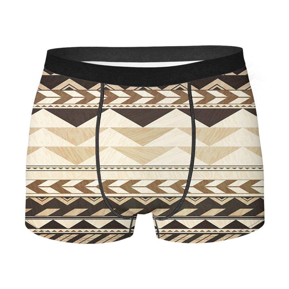 Pattern Sabila Brown Cute Men'S Boxer Briefs