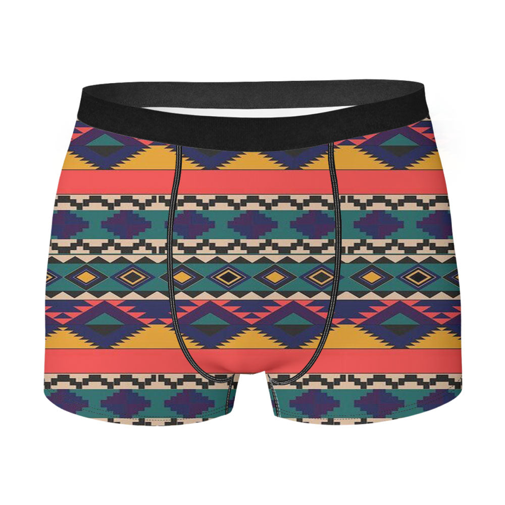 Pattern Slow N Fast Men'S Boxer Briefs