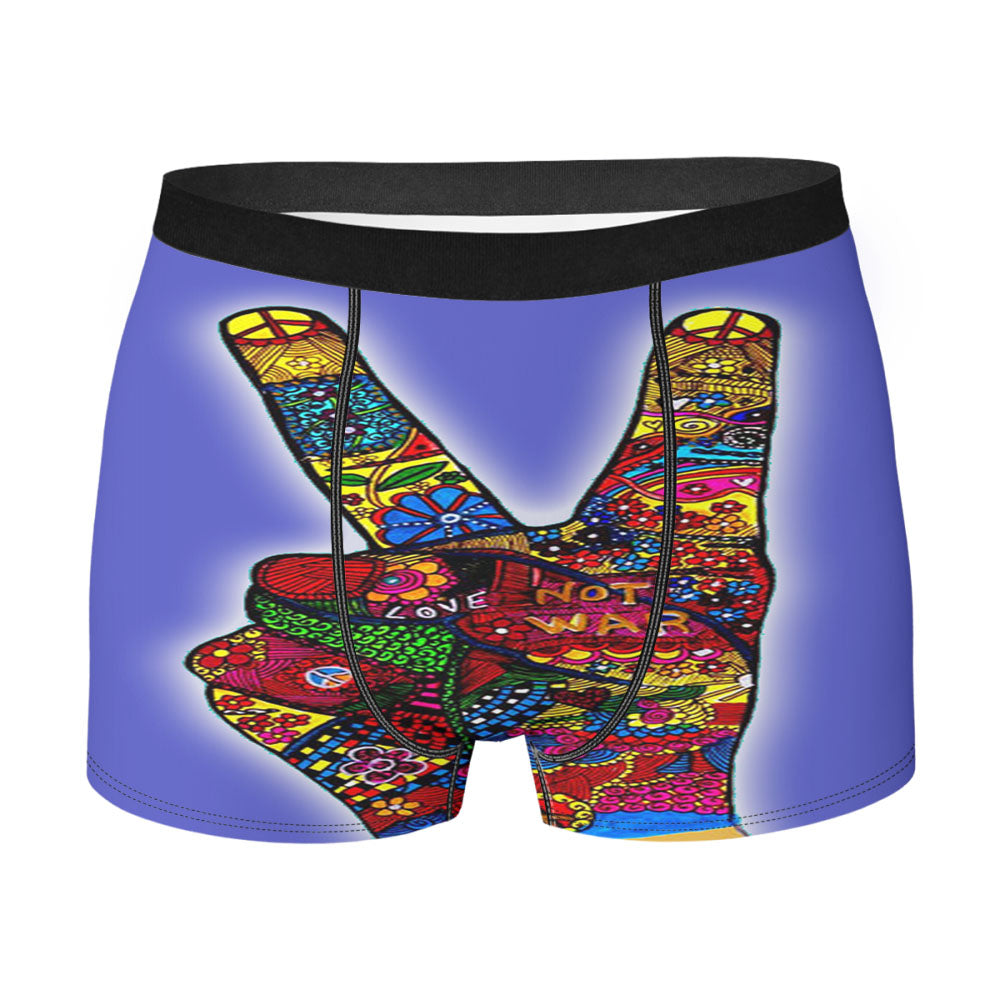Peace No War Obey Men'S Boxer Briefs