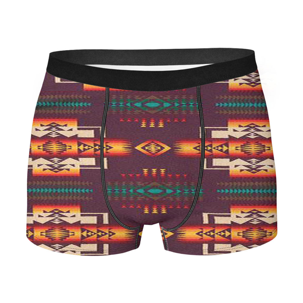 Pendleton Maroon Chief Men'S Boxer Briefs