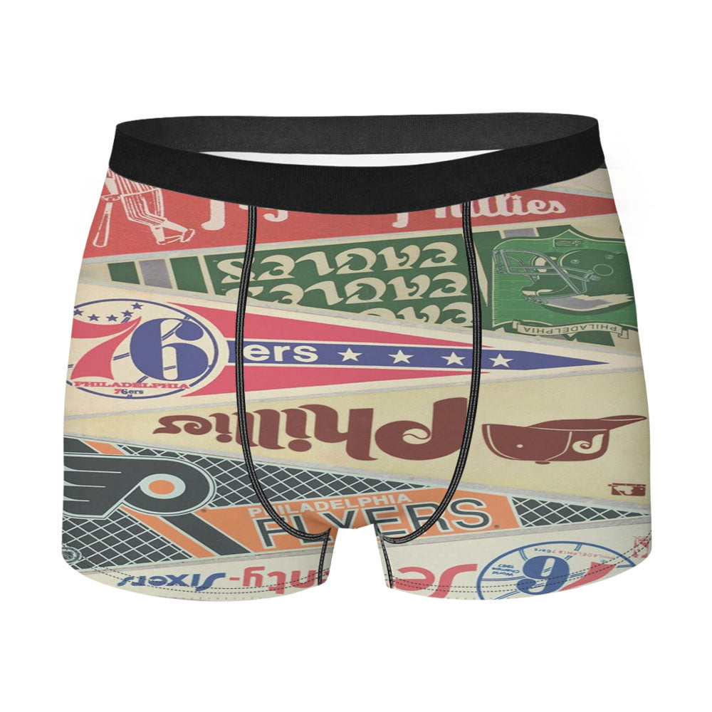 Pennant Philadelphia Sports Team Men'S Boxer Briefs
