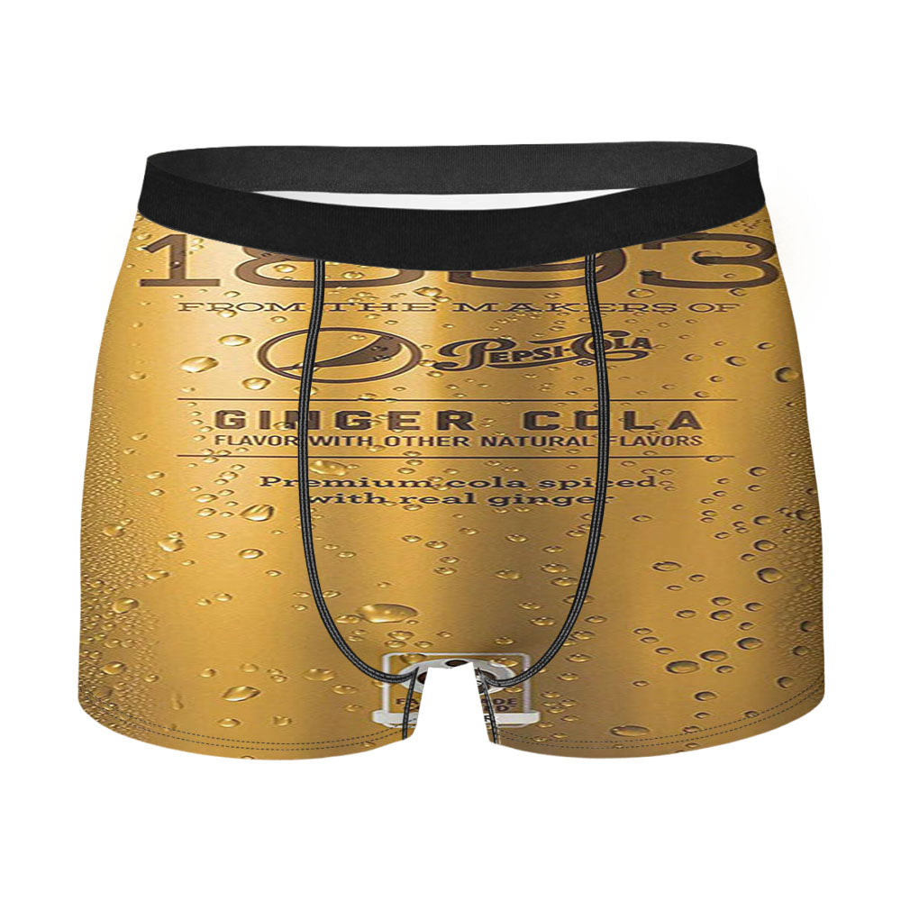 Pepsi Cola 1893 Ginger Gold Ice Cans Men'S Boxer Briefs