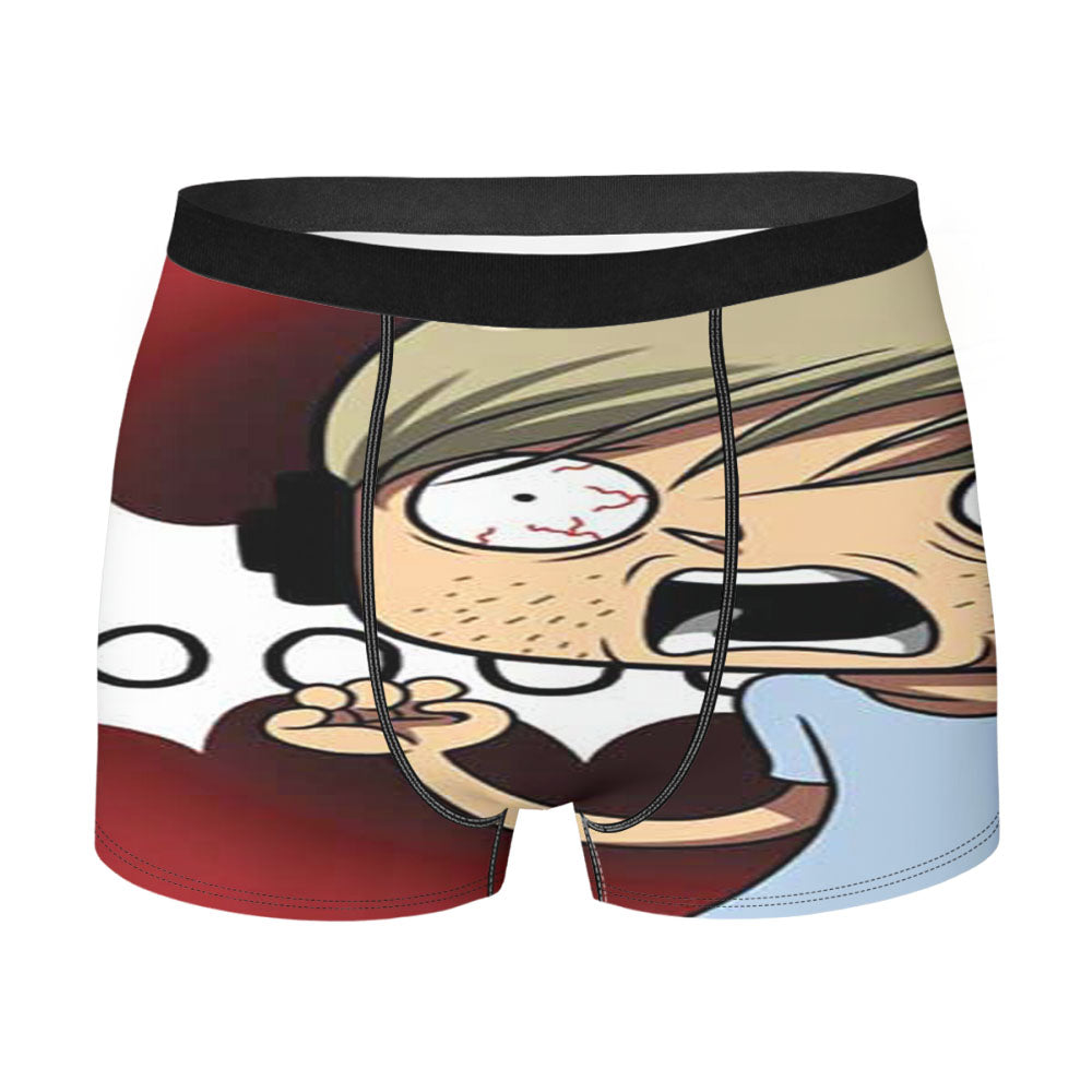 Pewdiepie Cartoon Men'S Boxer Briefs