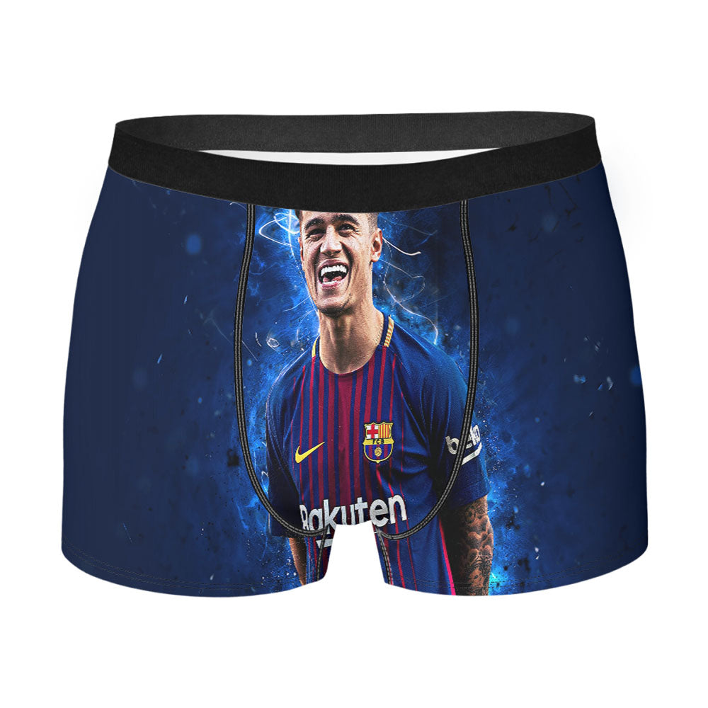 Philippe Coutinho Barcelona Men'S Boxer Briefs