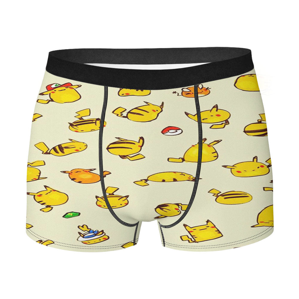 Pikachu Cute Men'S Boxer Briefs
