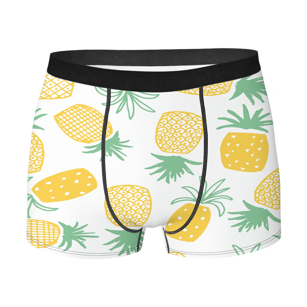 Pineapple Pattern Men'S Boxer Briefs