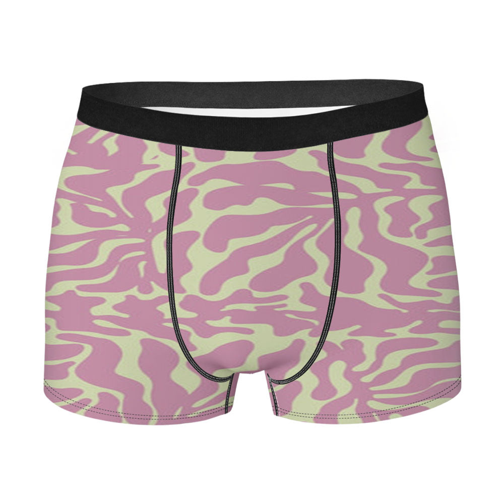 Pink Leaves - Foliage Men'S Boxer Briefs