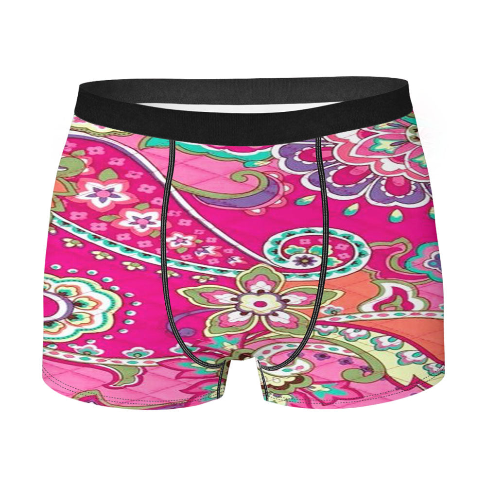 Pink Swirls Vera Bradley Men'S Boxer Briefs