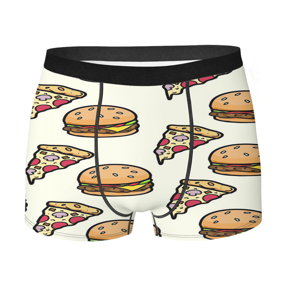 Pizza Food And Wallpaper Men'S Boxer Briefs
