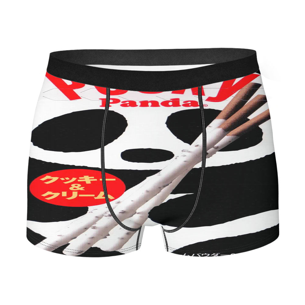 Pocky Panda Men'S Boxer Briefs