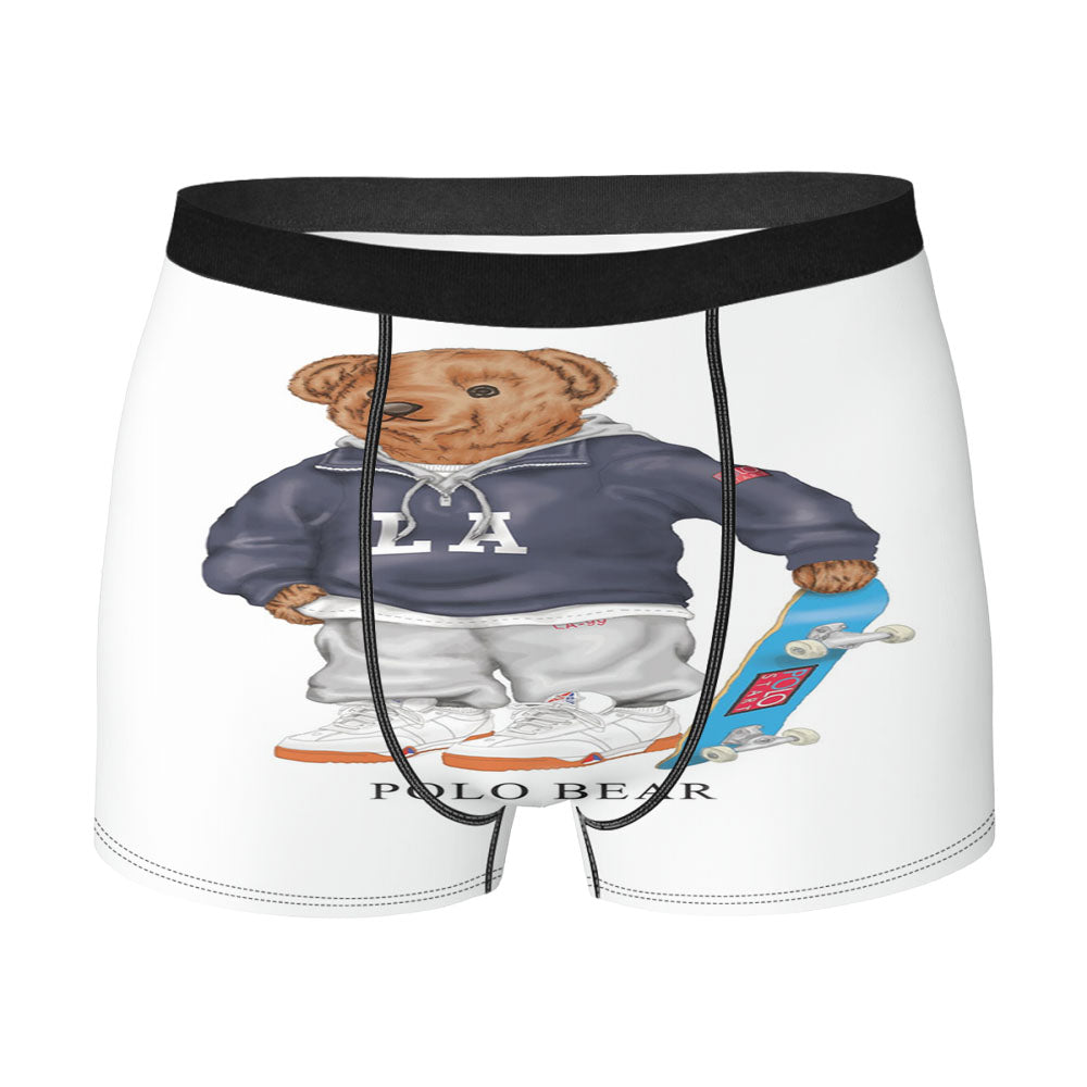 Polo Bear Skateboarding Men'S Boxer Briefs