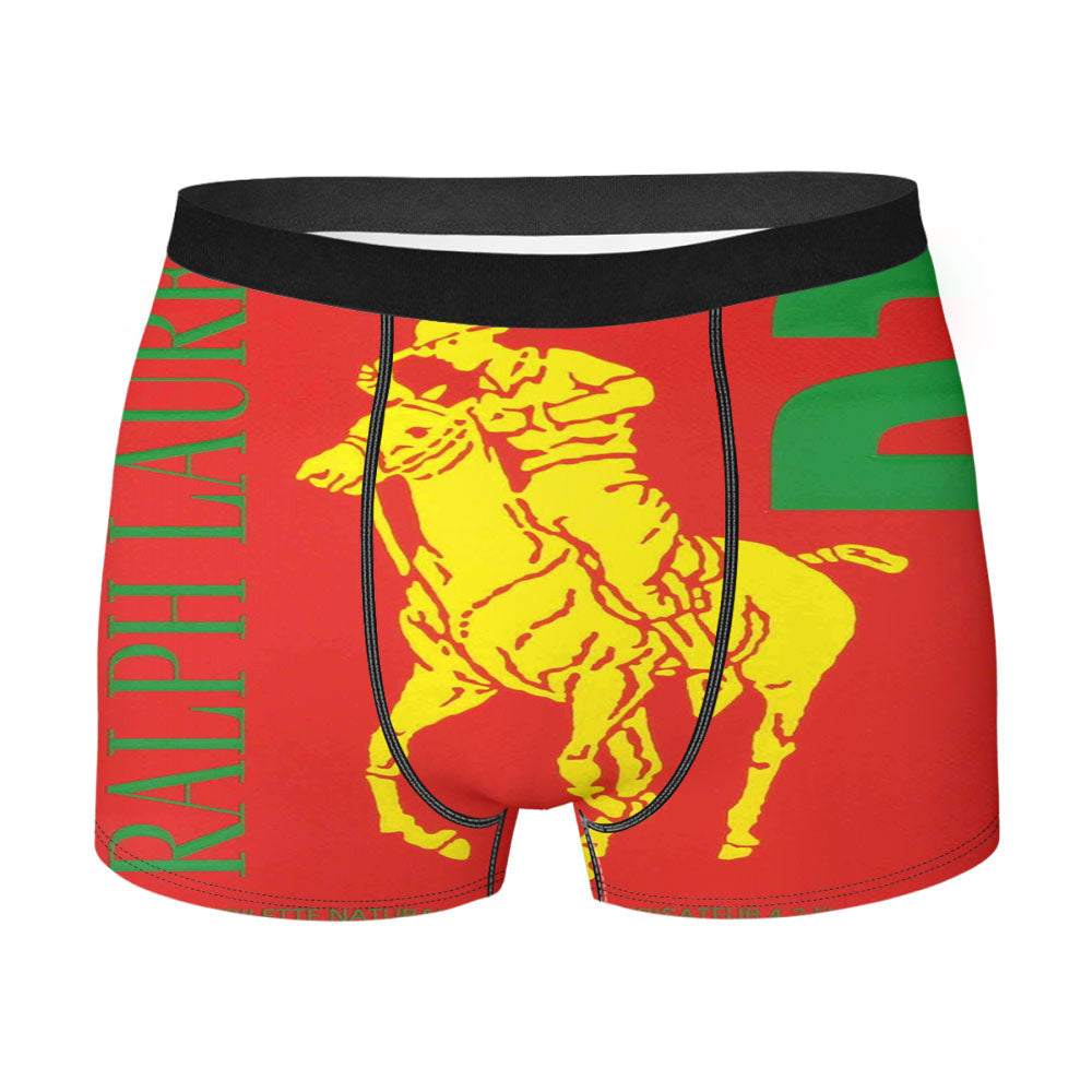 Polo Ralph Lauren Big Pony  Red P Men'S Boxer Briefs