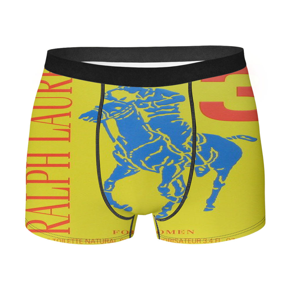 Polo Ralph Lauren Big Pony  Yellow Par Men'S Boxer Briefs