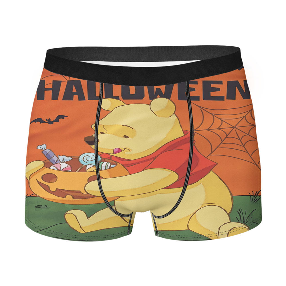 Pooh Bear Happy Halloween Men'S Boxer Briefs