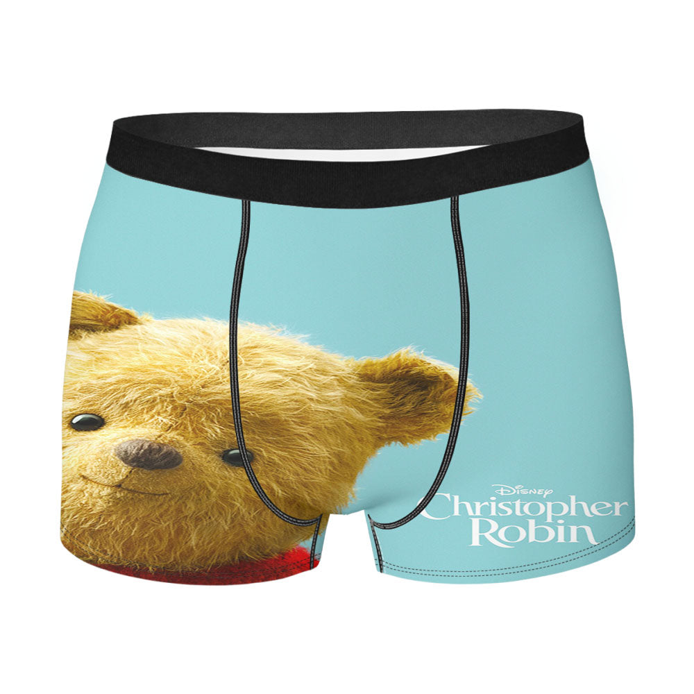 Pooh Christopher Robin Men'S Boxer Briefs