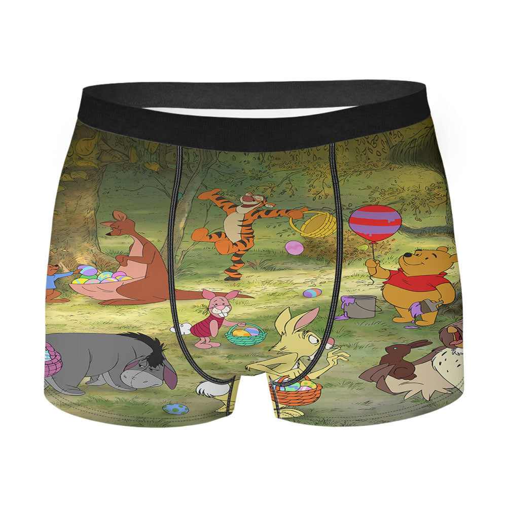 Pooh Party Men'S Boxer Briefs