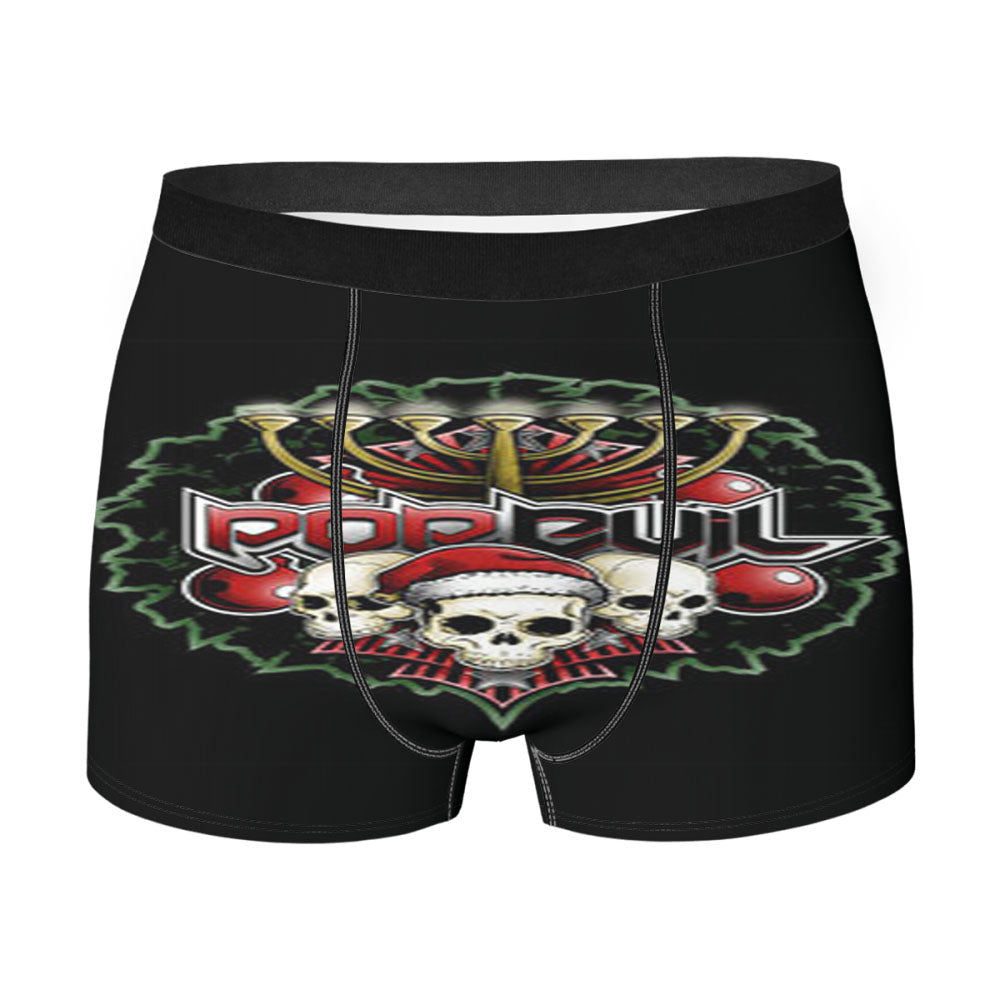 Pop Evil With Skull Men'S Boxer Briefs