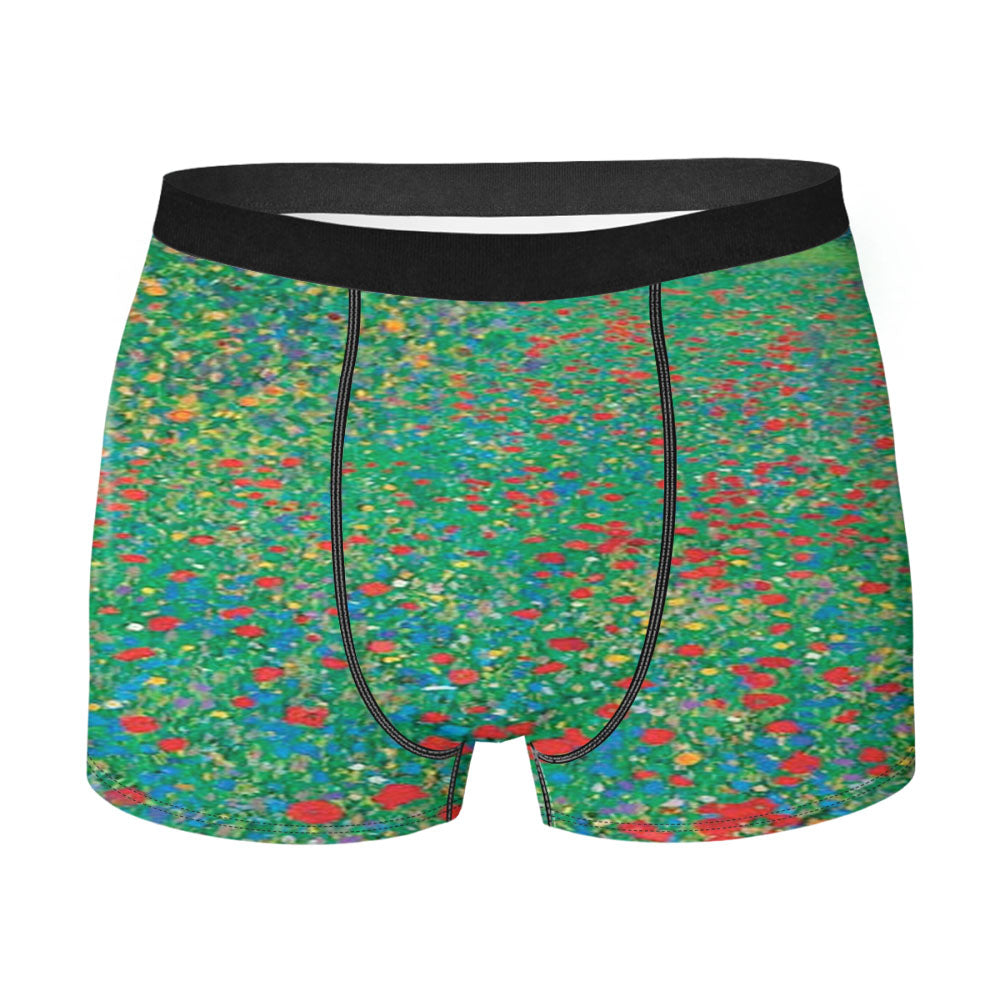 Poppy Field Men'S Boxer Briefs