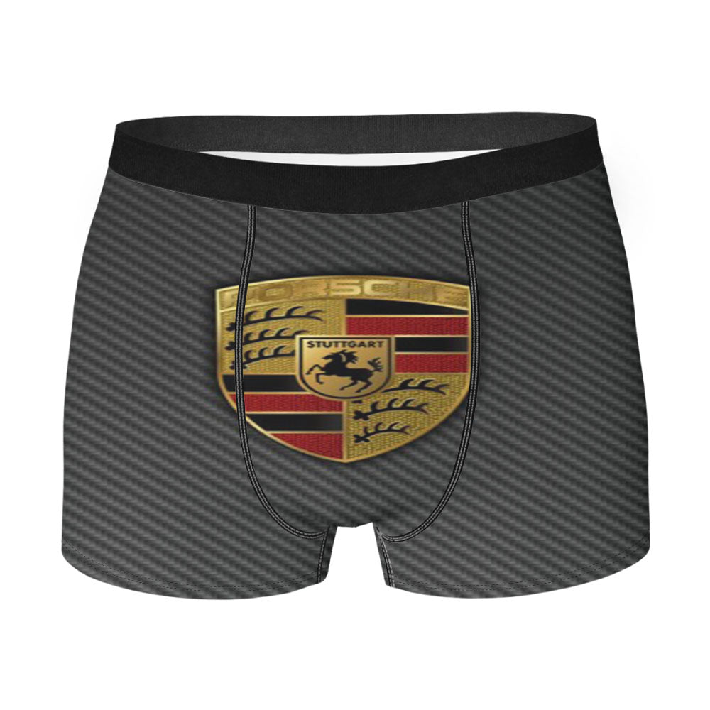 Porsche Logo Grey Men'S Boxer Briefs