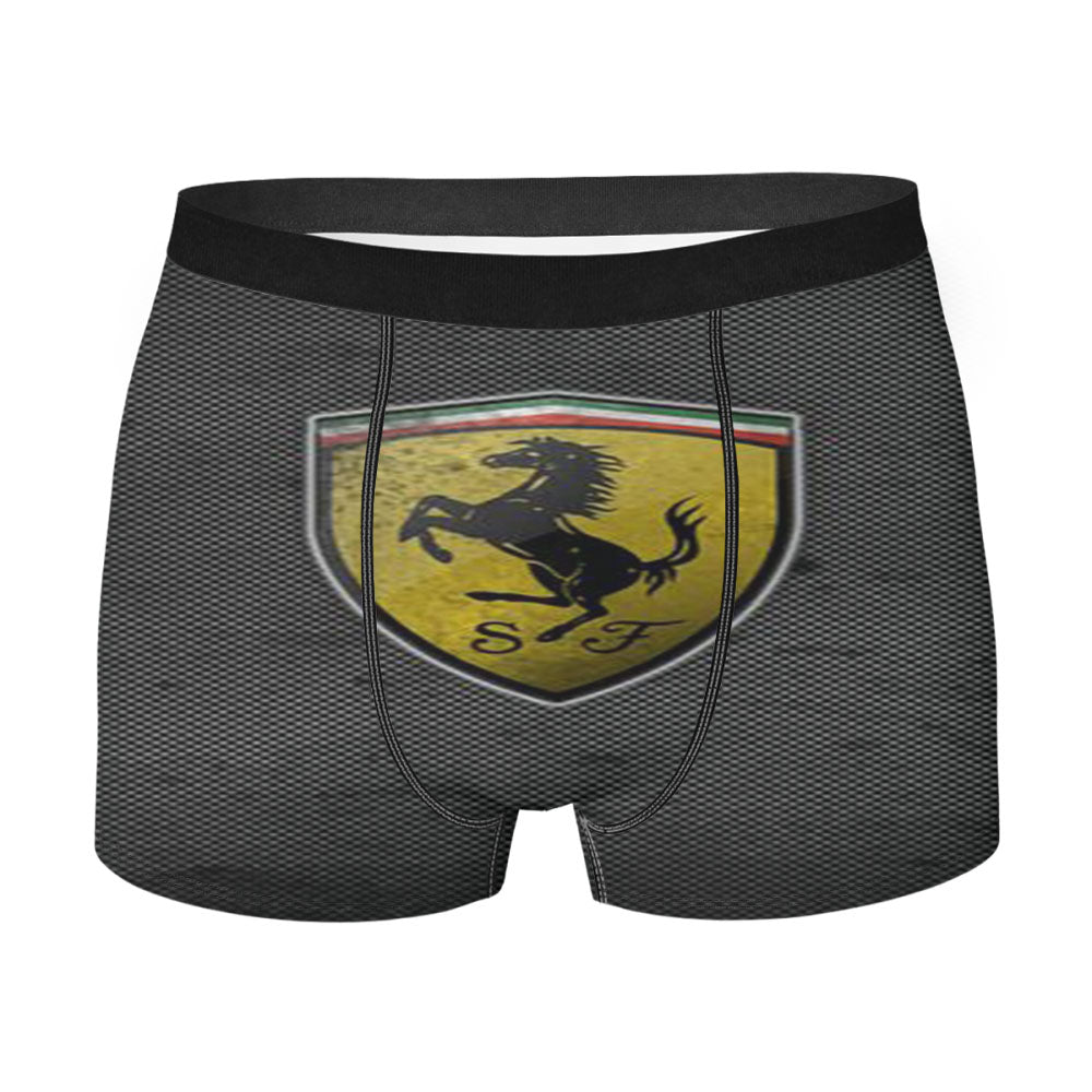 Porsche Logo Grey Background Men'S Boxer Briefs