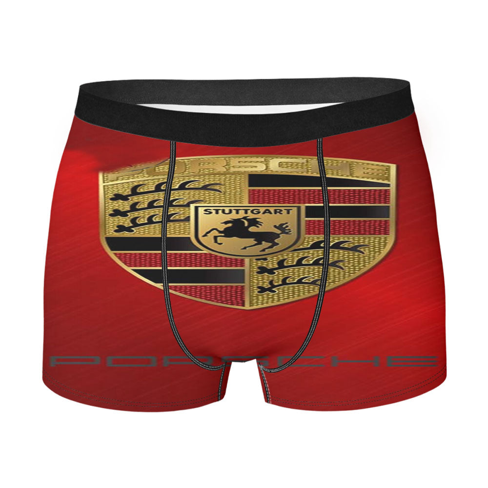 Porsche Red Design Men'S Boxer Briefs