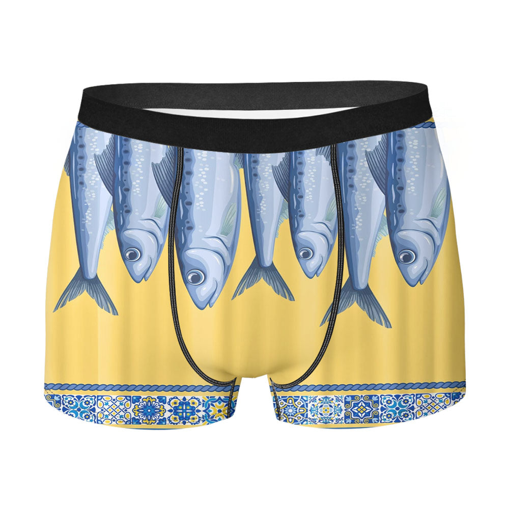 Portuguese Sardine Men'S Boxer Briefs