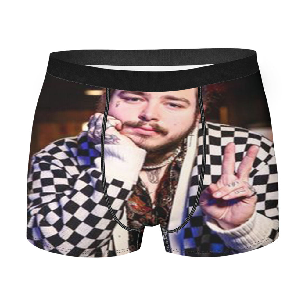 Post Malone Peace Men'S Boxer Briefs
