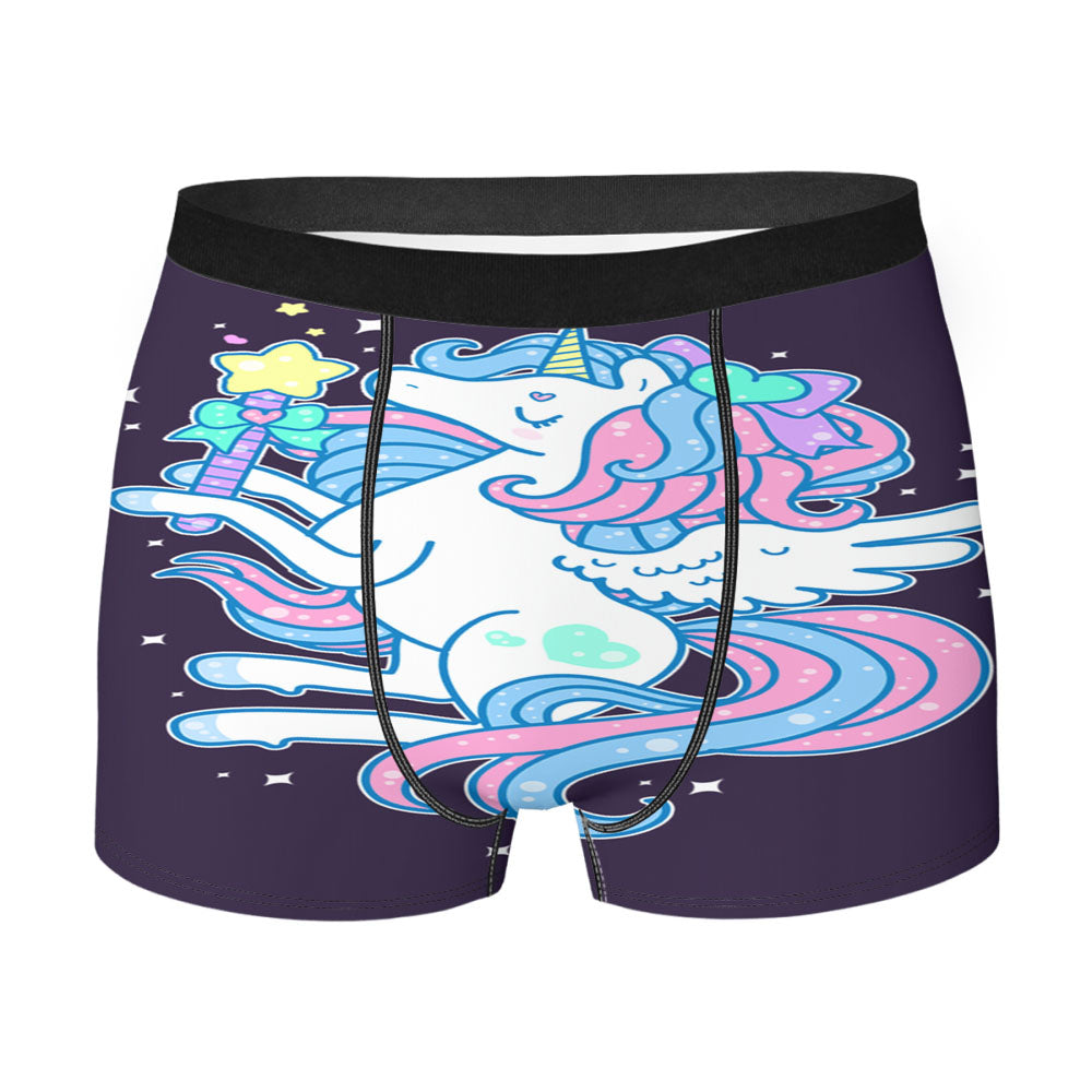 Pretty Unicorn Magic Men'S Boxer Briefs