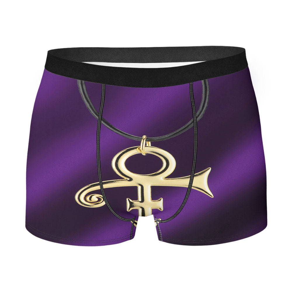 Prince Purple Rain Logo Men'S Boxer Briefs