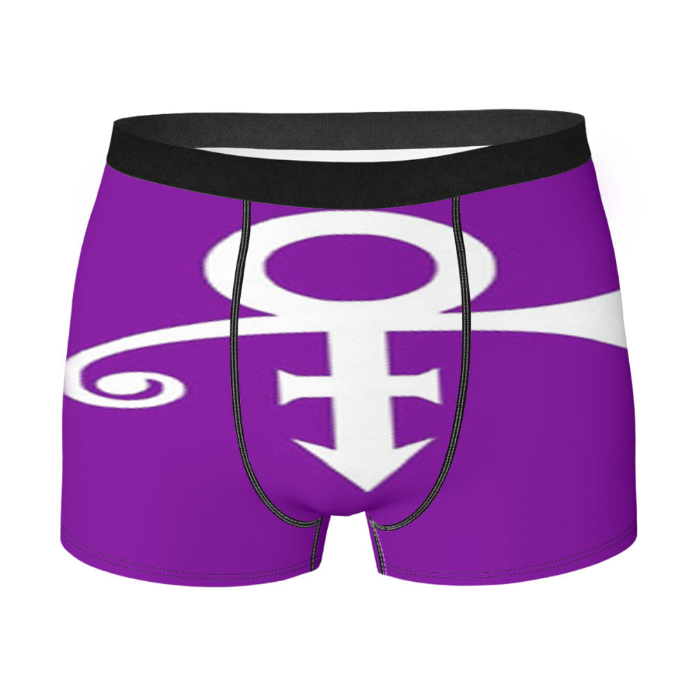 Prince Purple Symbol Men'S Boxer Briefs