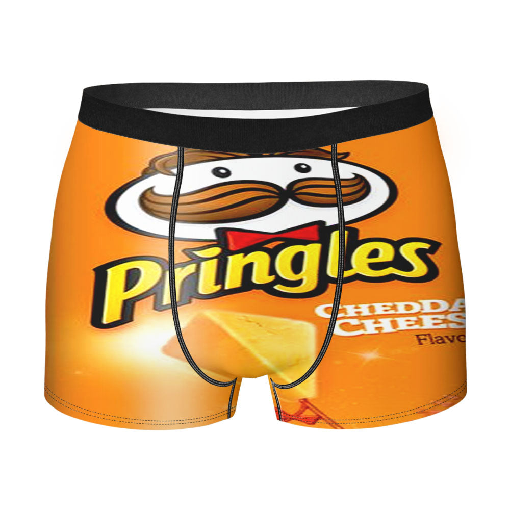 Pringles Cheddar Cheese Flavour Men'S Boxer Briefs