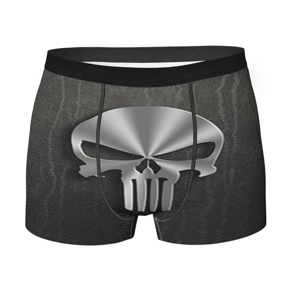 Punisher Metal Logo Men'S Boxer Briefs