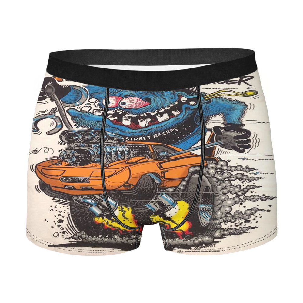 Rat Fink Mopar Street Racers Men'S Boxer Briefs