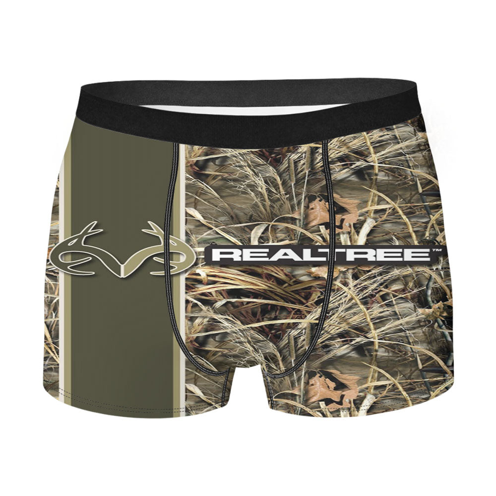 Realtree Ap Camo Hunting Men'S Boxer Briefs