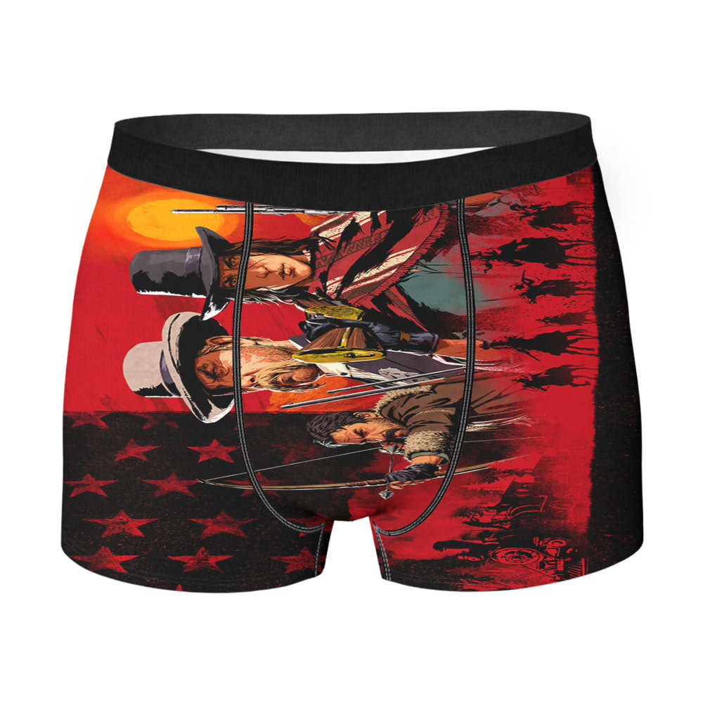 Red Dead Redemption 2  Men'S Boxer Briefs