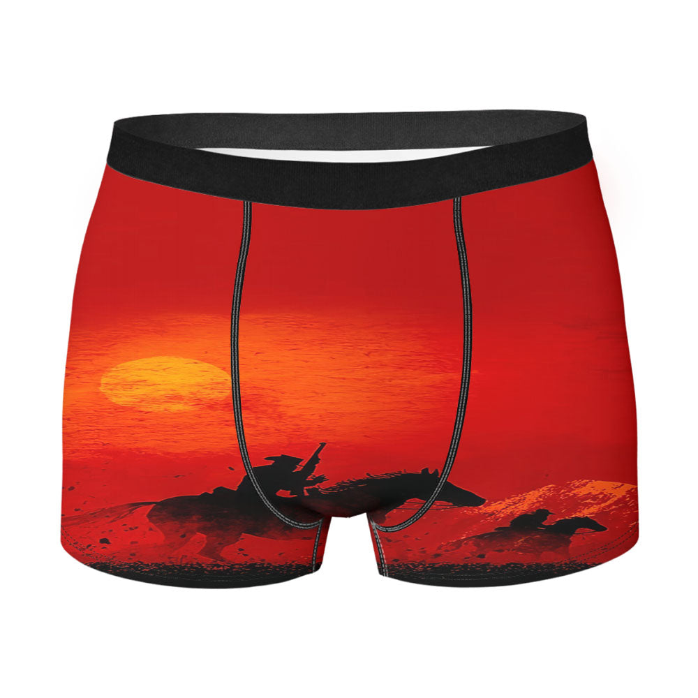 Red Dead Redemption  Sunse Men'S Boxer Briefs