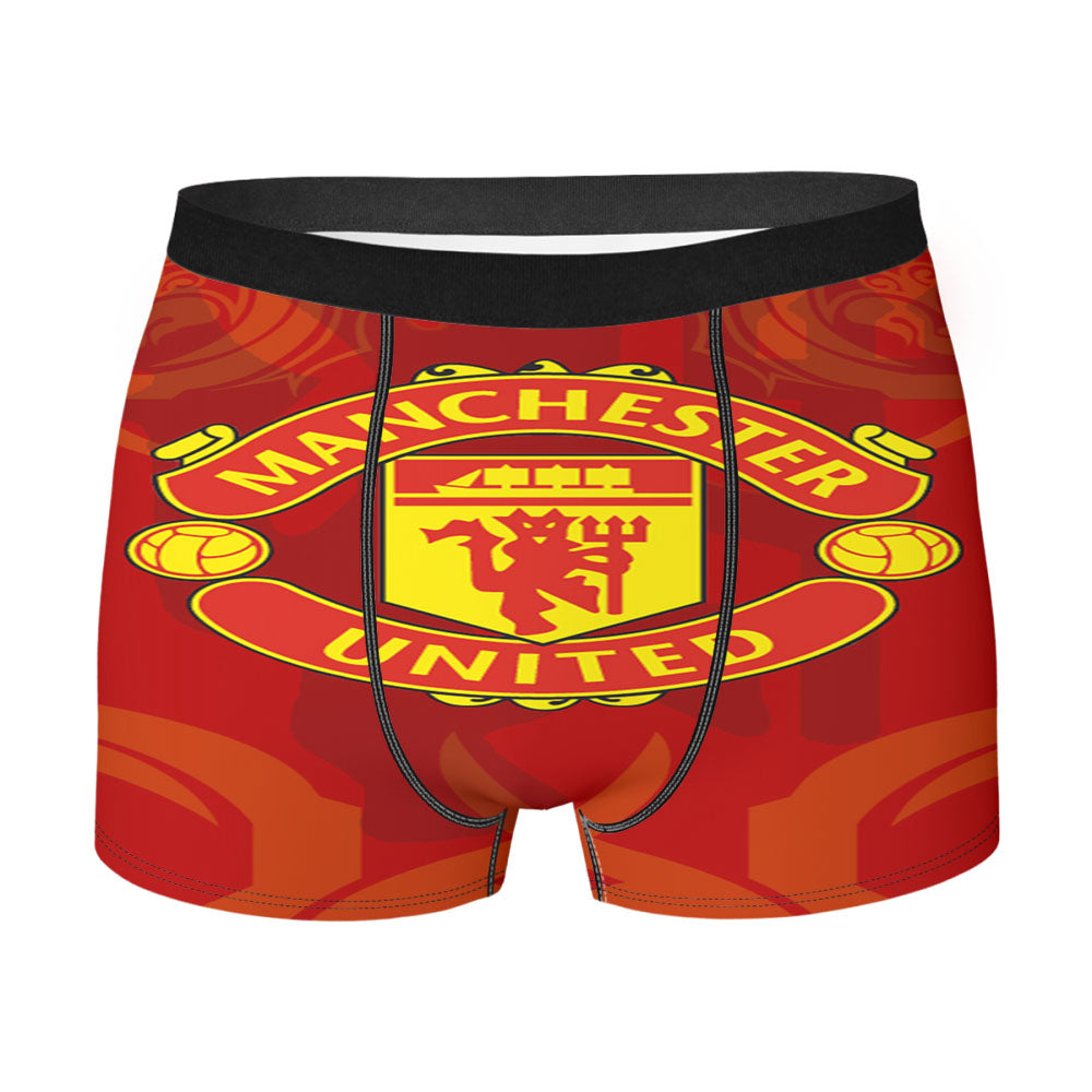 Red Devil Manchester United Men'S Boxer Briefs