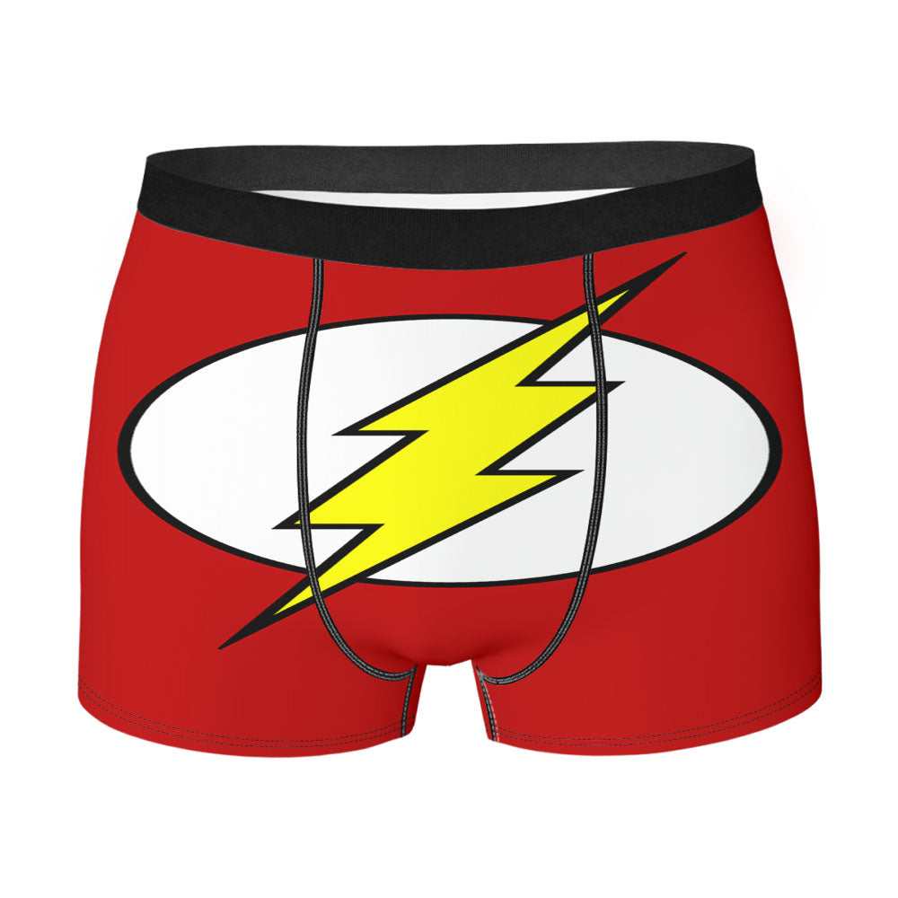 Red Flash Logo Men'S Boxer Briefs