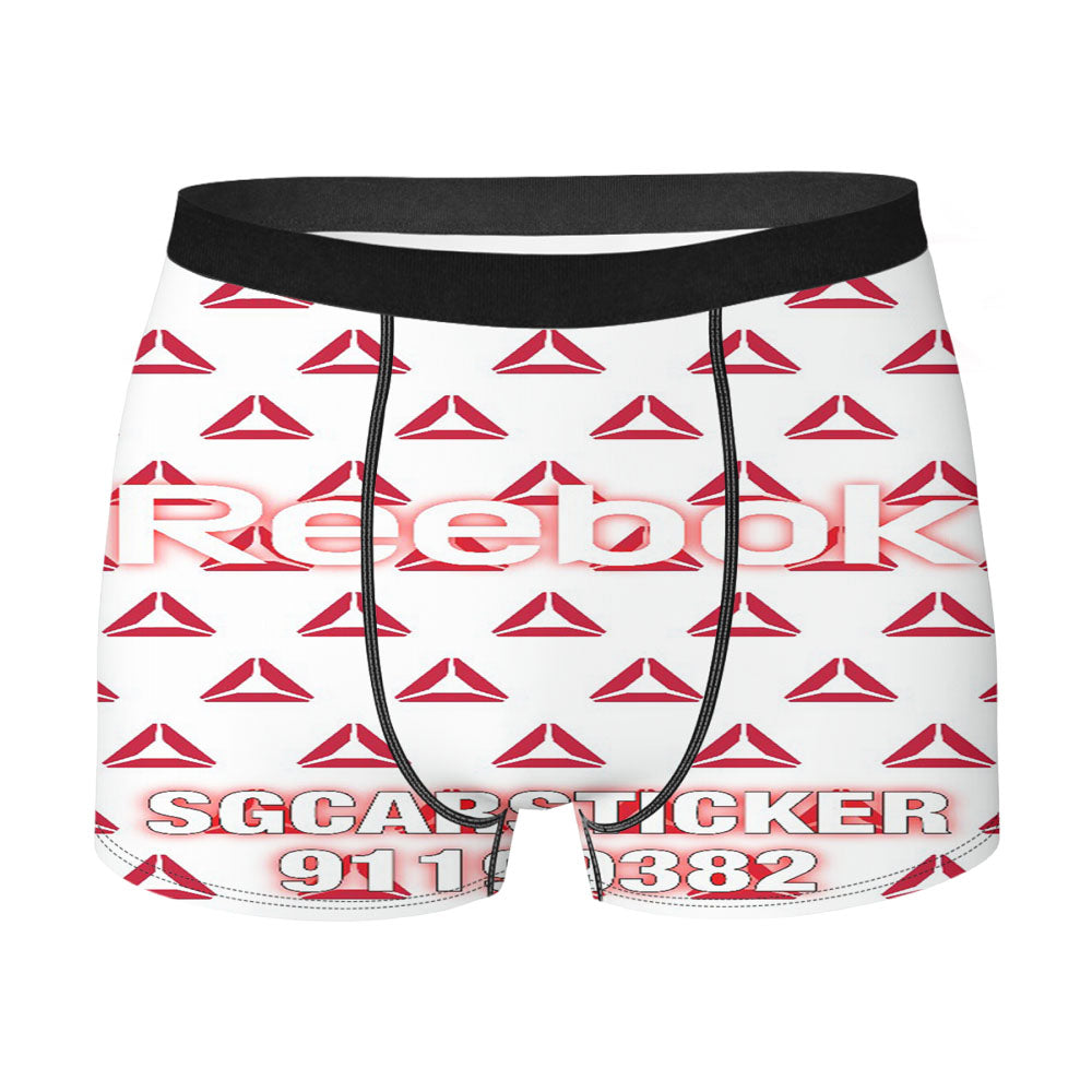 Reebok Logo Pattern Men'S Boxer Briefs