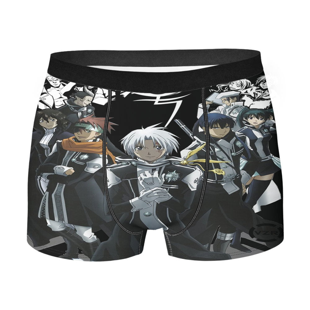 Retro Anime D Gray Man All Characters Men'S Boxer Briefs