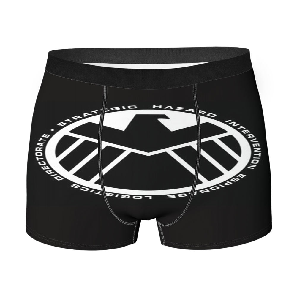 Retro Marvel S.H.I.E.L.D Logo Men'S Boxer Briefs