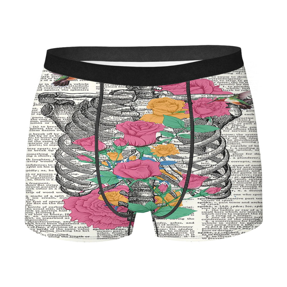Ribs And Flowers Men'S Boxer Briefs