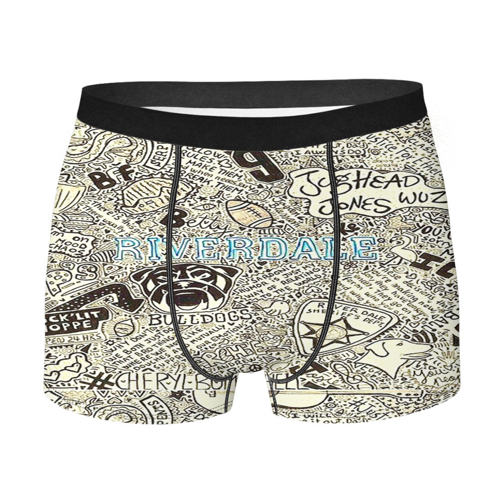 Riverdale Jughead Serpents Pattern Men'S Boxer Briefs