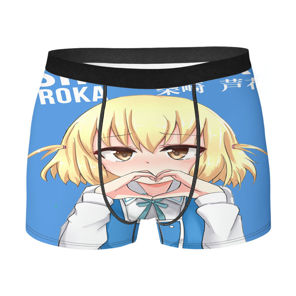 Roka Shibasaki D-Frag! Anime Men'S Boxer Briefs