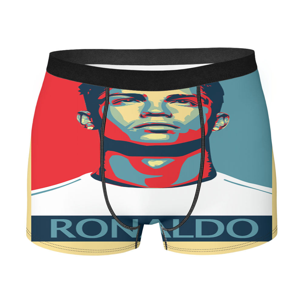 Ronaldo Obey Pop Men'S Boxer Briefs