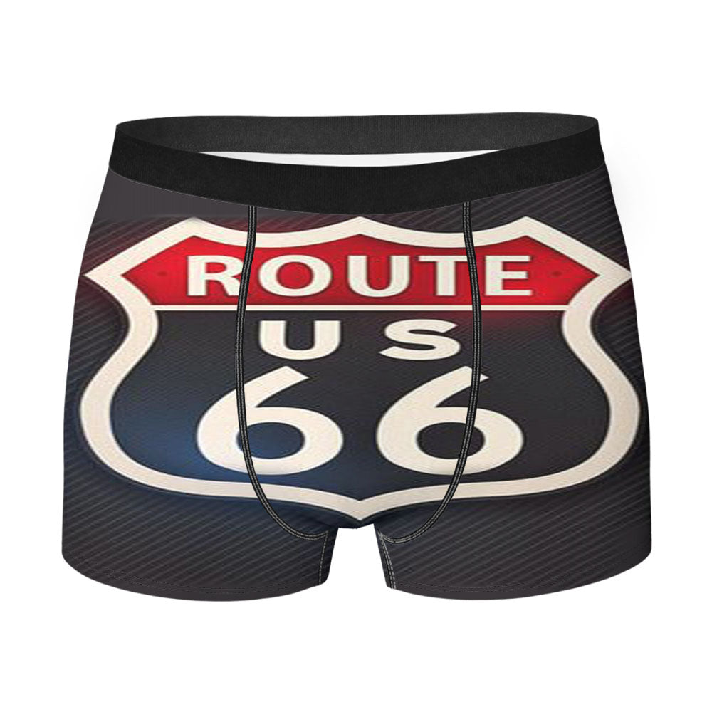 Route 66 Way Men'S Boxer Briefs