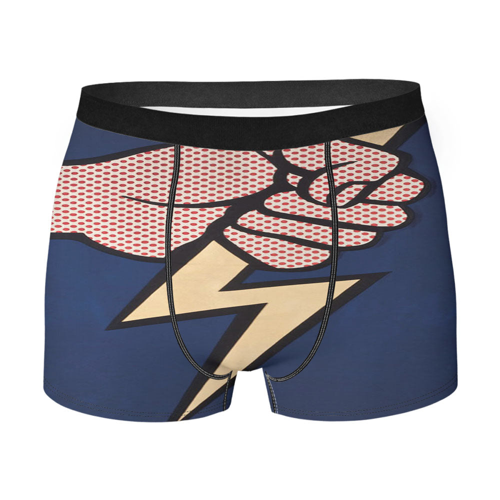Roy Lichtenstein Thunderbolt Men'S Boxer Briefs