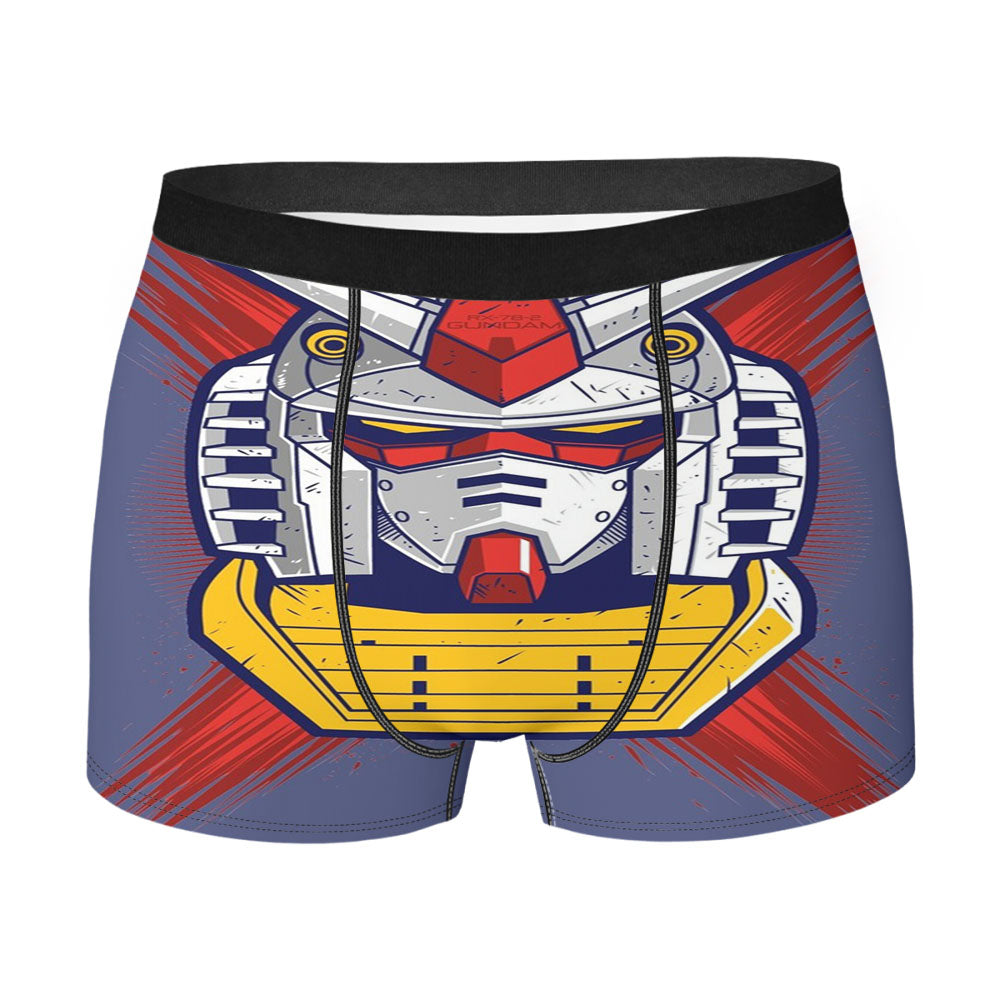 Rx 78 Gundam Mecha Men'S Boxer Briefs