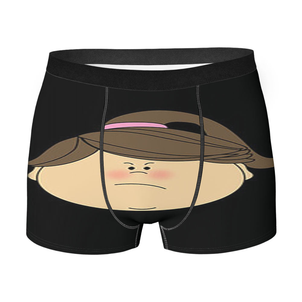 Sad Girl Clip Art Men'S Boxer Briefs